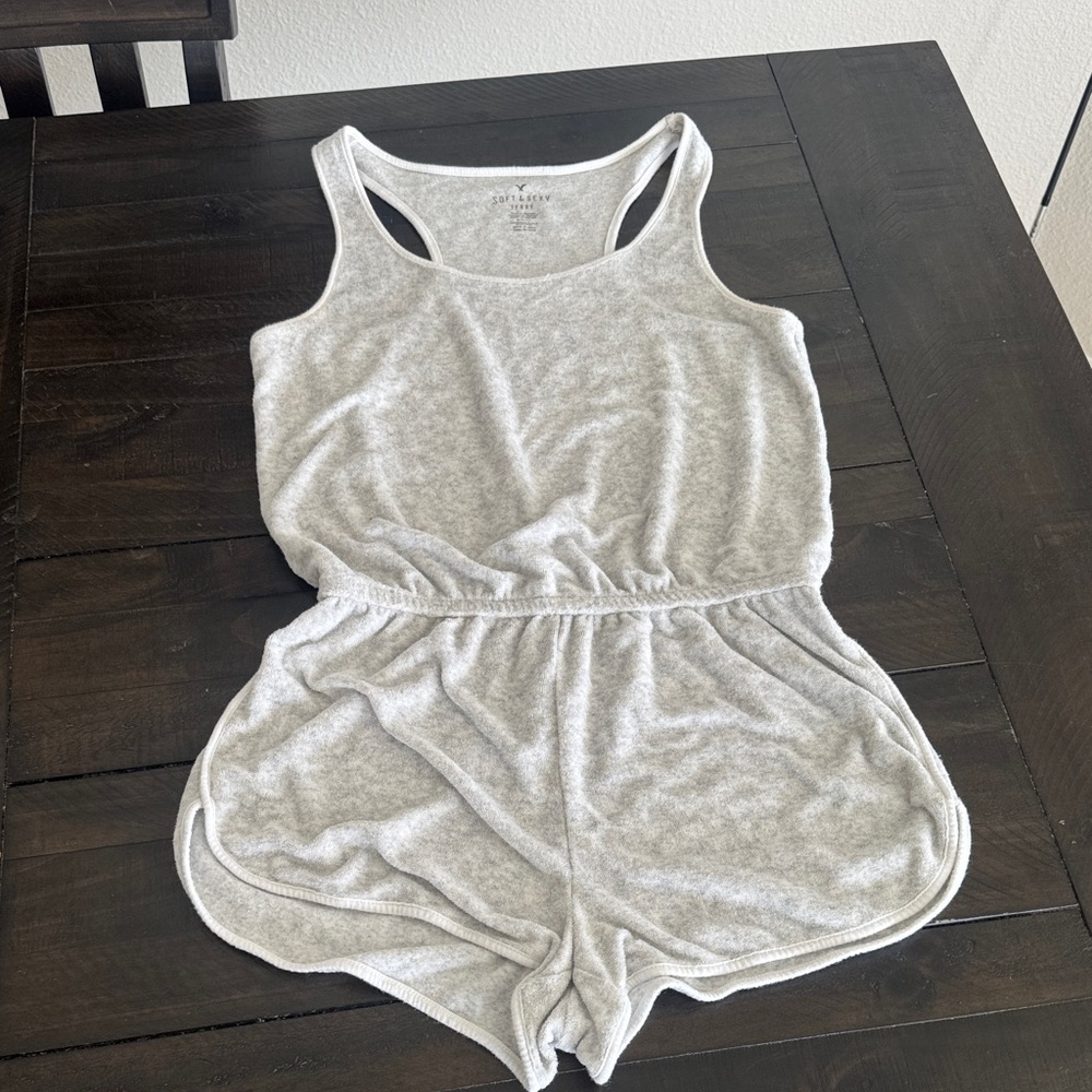American Eagle Outfitters Light Gray Women's Swim Coverup